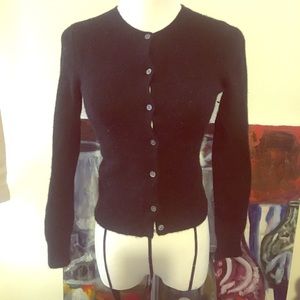 Black Polo Cardigan